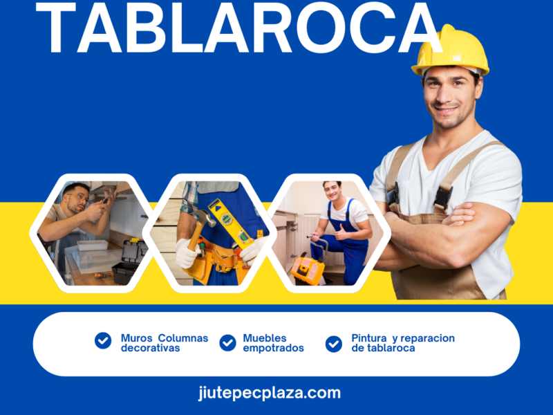 Servicio de reparaciones caseras y tablaroca: ¡Soluciona todo rápido y profesional!